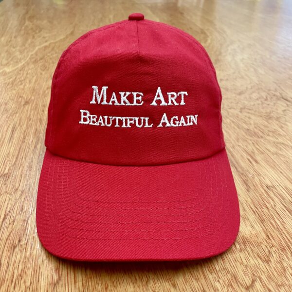 Make Art Beautiful Again - red hat