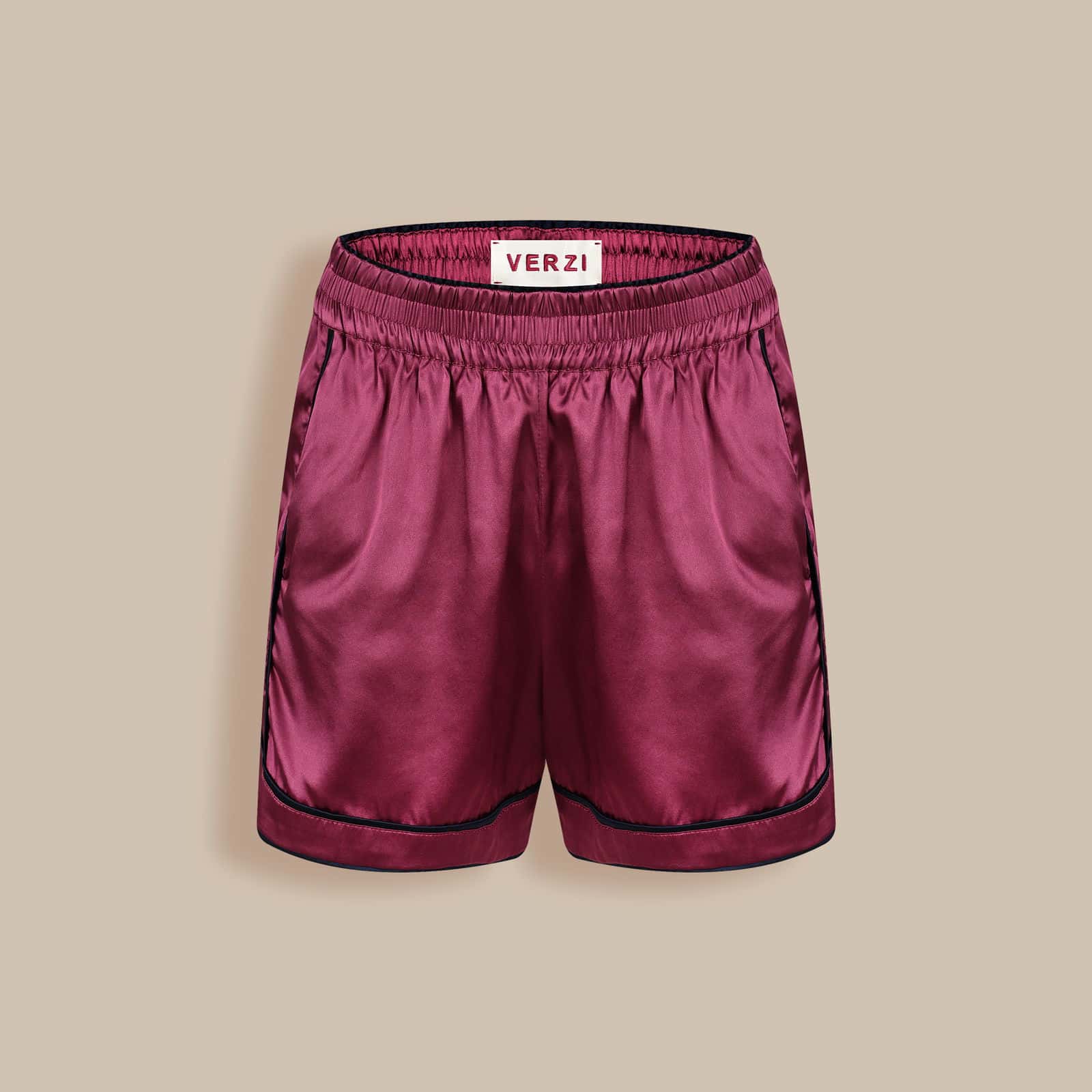 SILK SHORTS - Raspberry