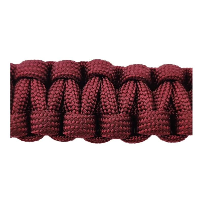 Voorbeeld kleur Paracord armband rood