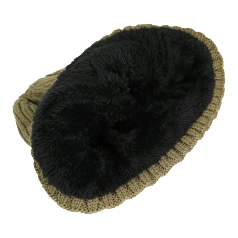 Beanie Muts Heavy Knit voering Fostex Garments