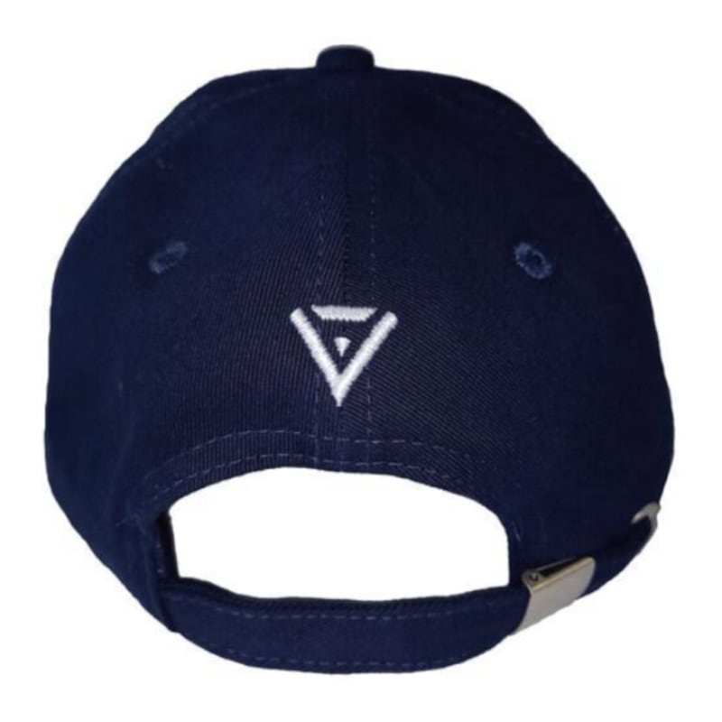 Cap Draaginsigne Veteraan blauw achterkant