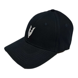 Cap Draaginsigne Veteraan blauw zijkant