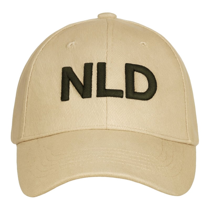 Cap NLD beige voorzijde
