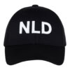 Cap NLD zwart voorzijde