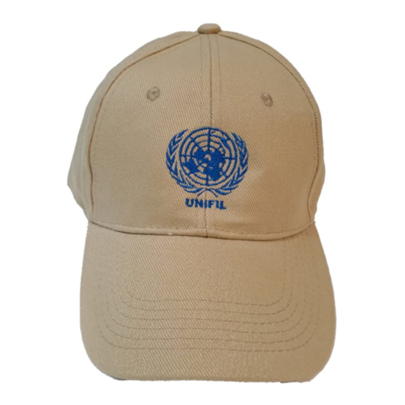 Cap Veteraan UNIFIL beige voorkant