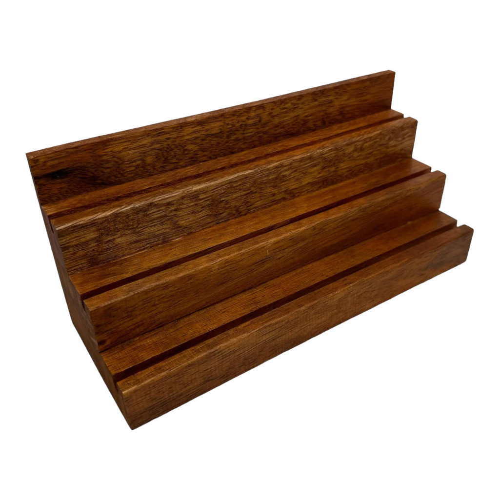 Coin display drietraps lichtbruin