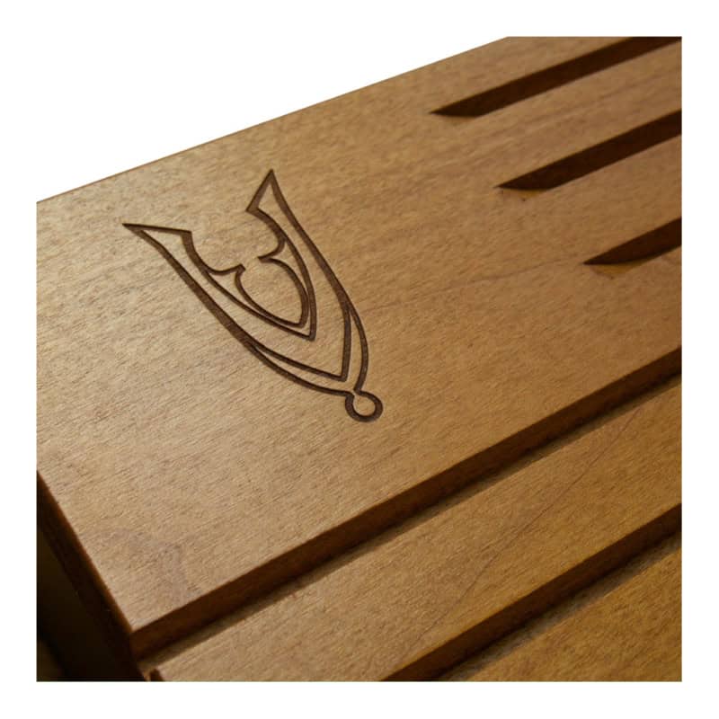 Munt Display Draaginsigne Veteranen detail