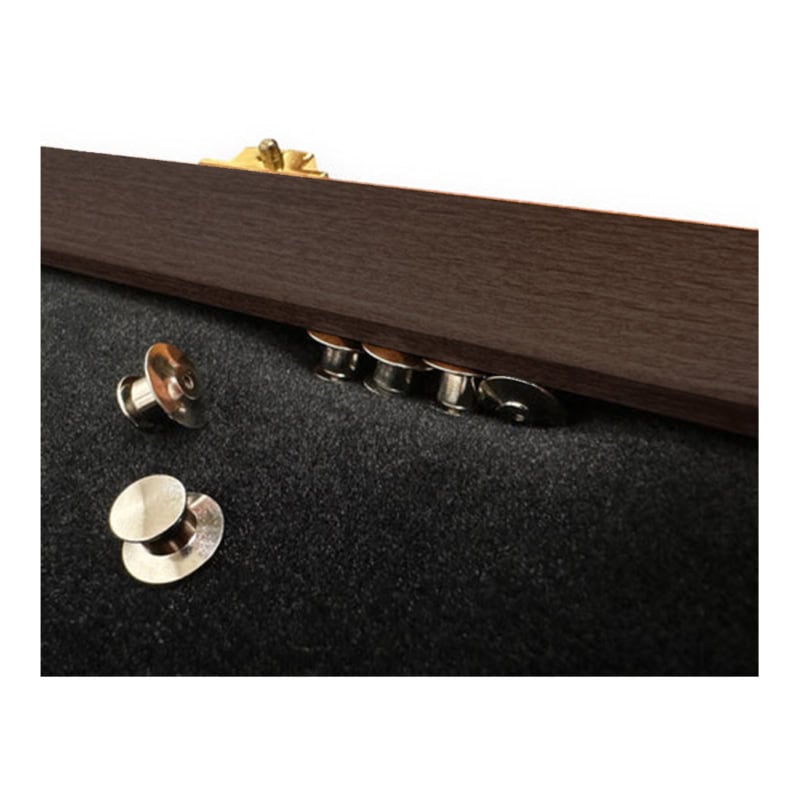 Opbergruimte shadowbox bruin