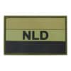 Patch 3D PVC NLD groen