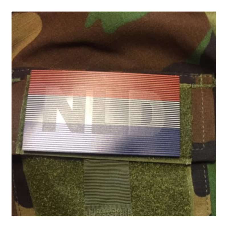 Patch IR op achtergrond