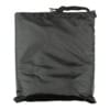Poncho Rip Stop Black met draagzak