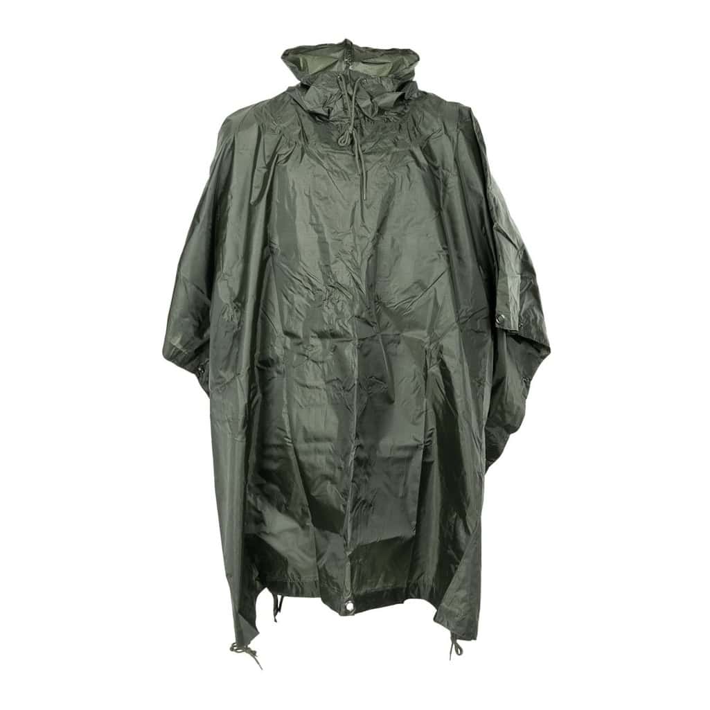 Poncho Rip Stop Olive