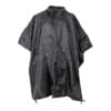 Poncho Rip Stop Black