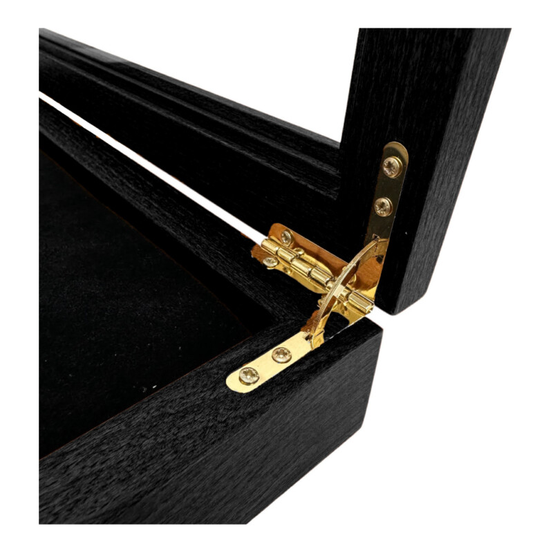 Scharnieren shadowbox zwart