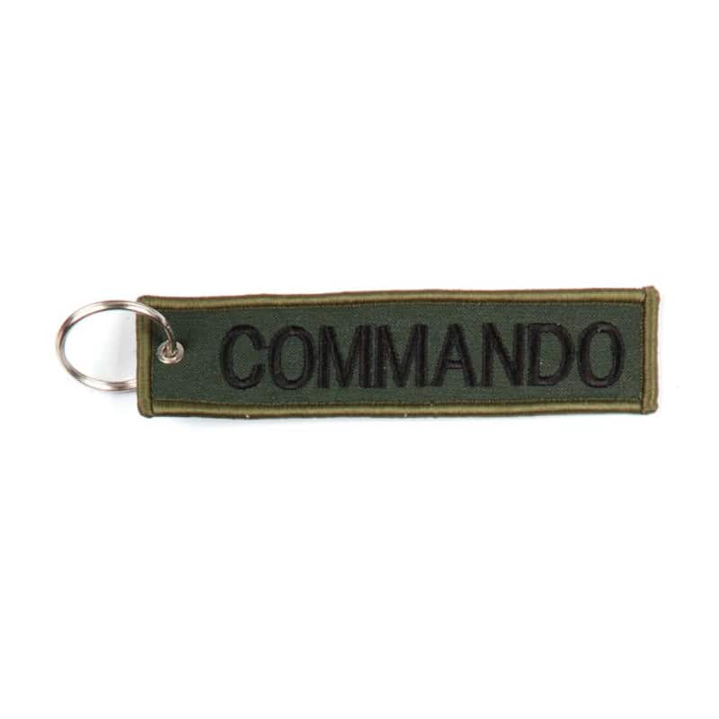 Sleutelhanger Commando groen