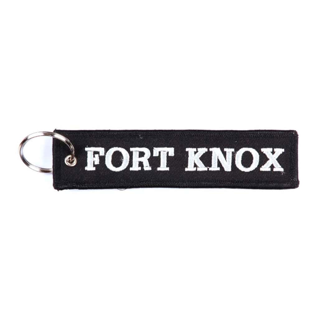 Sleutelhanger Fort Knox zwart