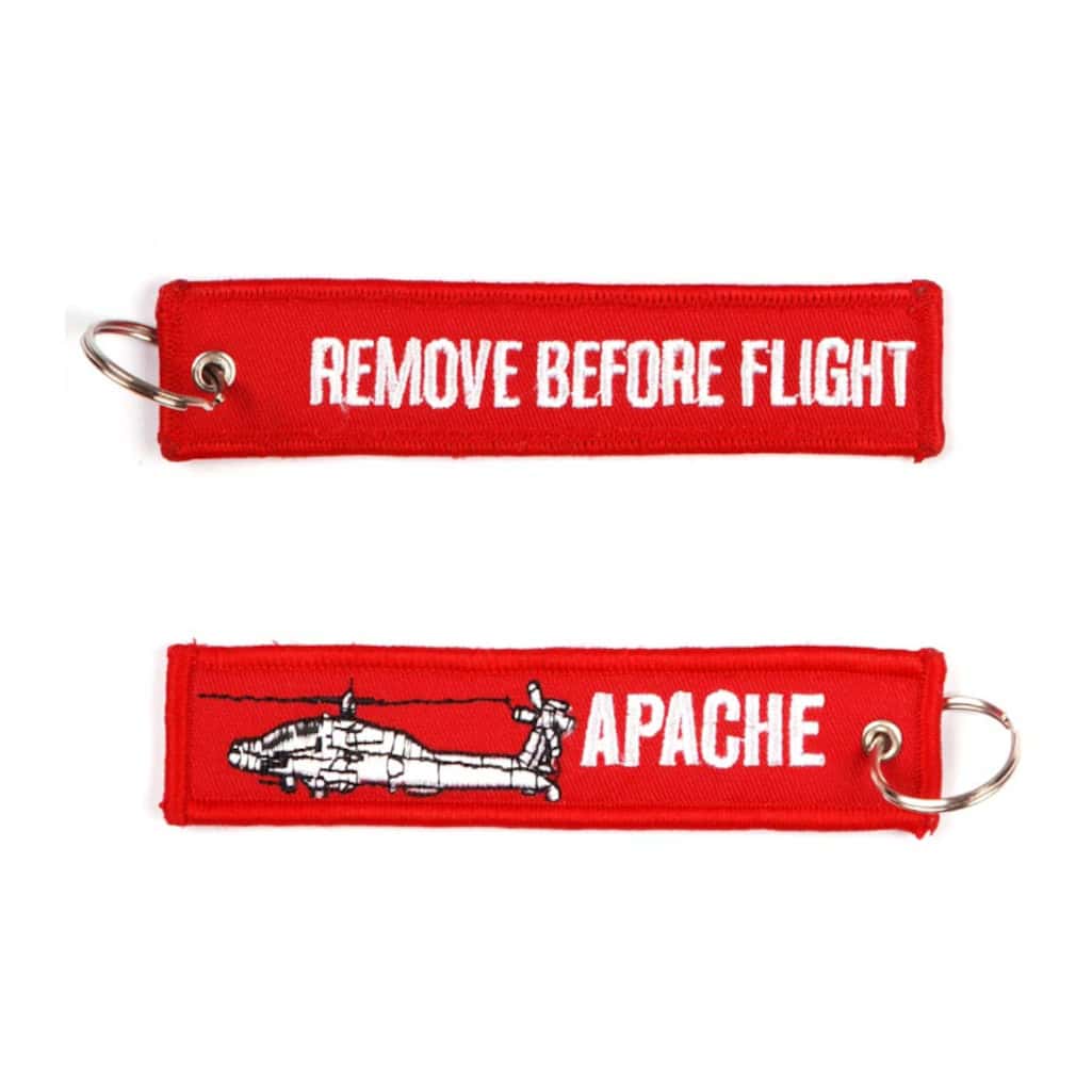 Sleutelhanger RBF rood Apache