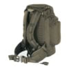 Snugpak Sleeka Force 35 Olive achterkant rugzak