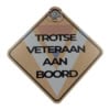 Raambordje Trotse Veteraan