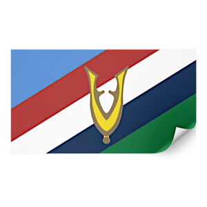 Magneetsticker Veteranenvlag