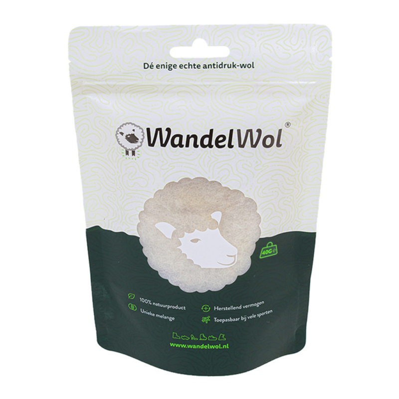 Wandelwol anti-druk 40 gram
