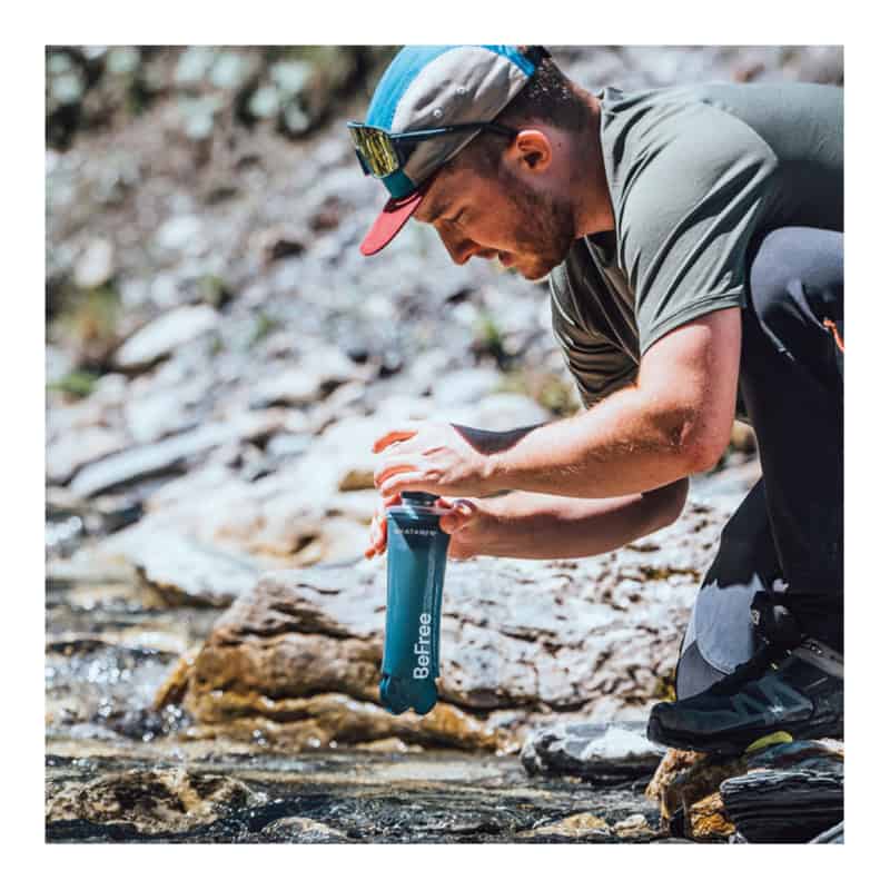 Waterfilter Katadyn BeFree AC slate blue sfeer 2