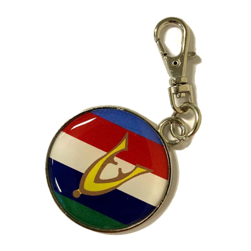 Zipper puller Veteranenvlag