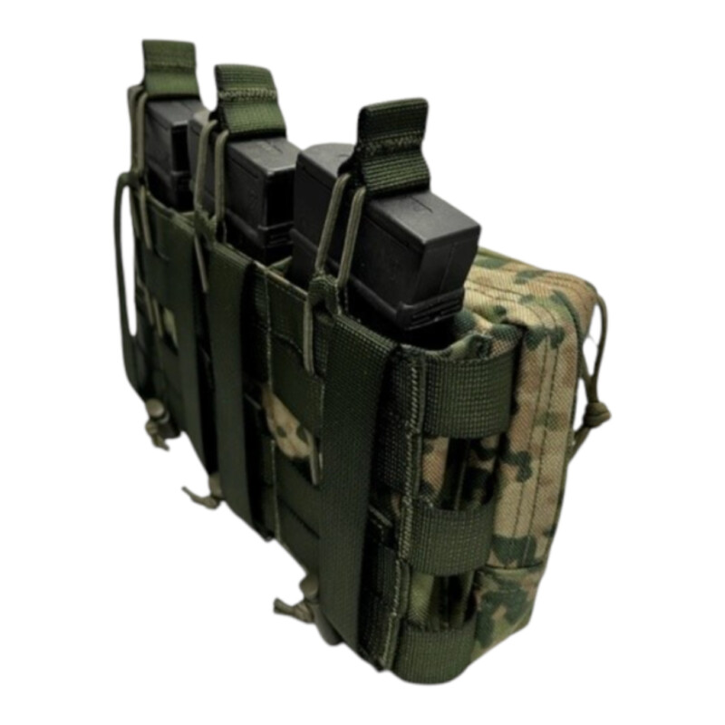 Triple Rifle Utility Pouch NFP zijaanzicht