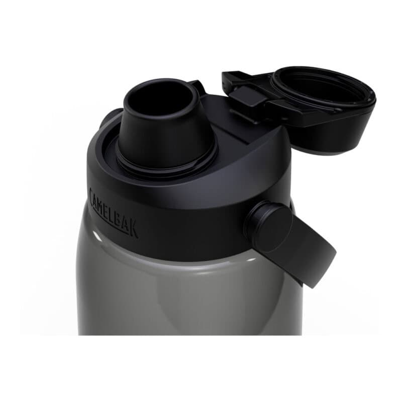 Drinkfles Camelbak Chug charcoal 1000ml waterfles met zachte mondtuit
