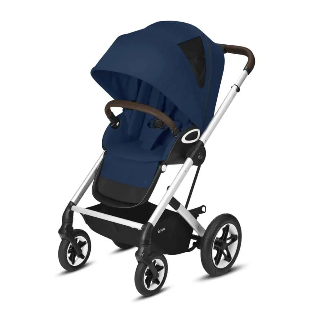 Cybex Talos S Lux w kolorze Navy Blue Silver
