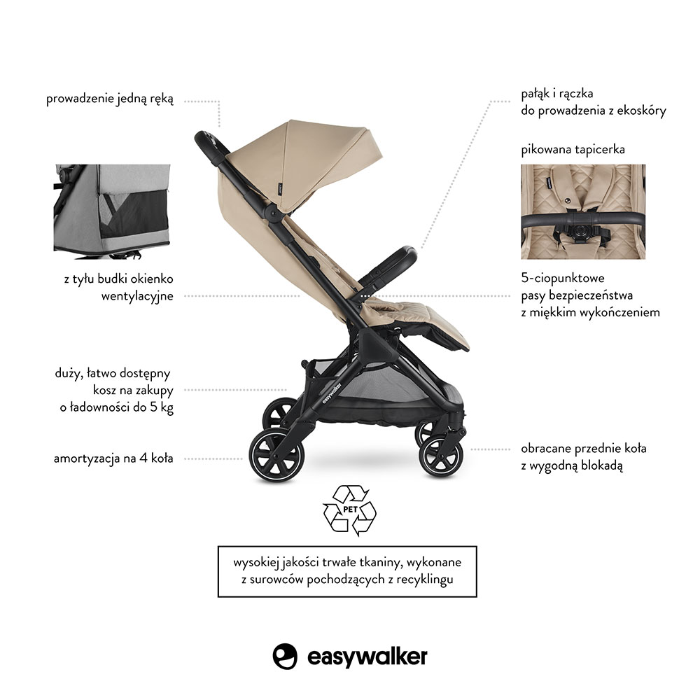 Easywalker Jackey – wózek spacerowy - obrazek 23