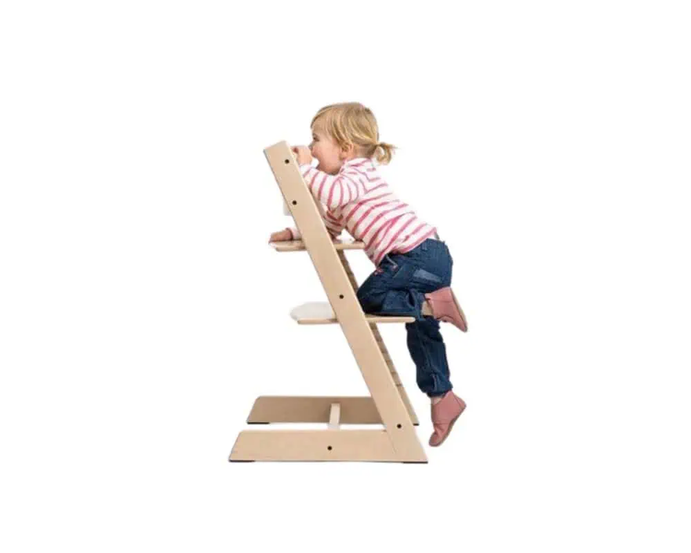 Stokke Tripp Trapp – krzesło do karmienia z drewna bukowego lub dębu - obrazek 24