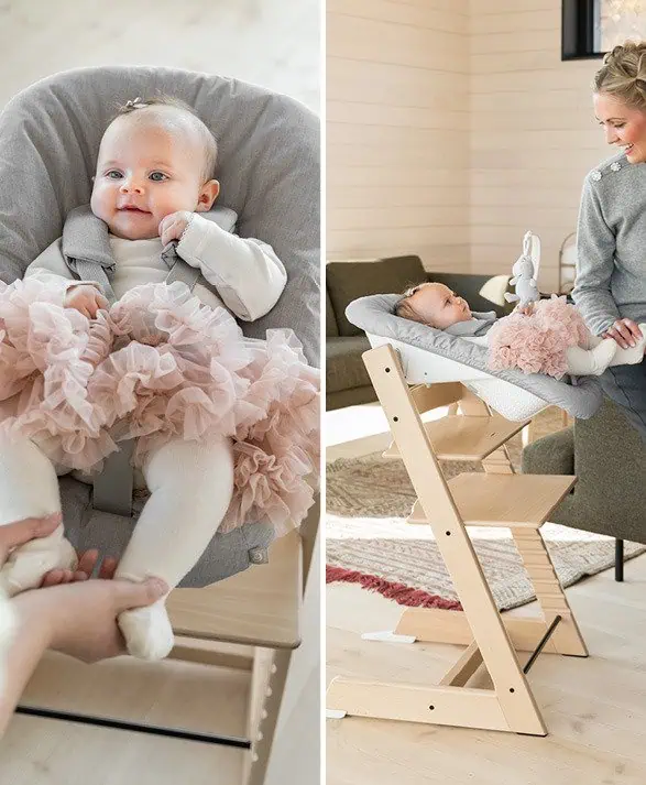 Stokke Tripp Trapp – krzesło do karmienia z drewna bukowego lub dębu - obrazek 26