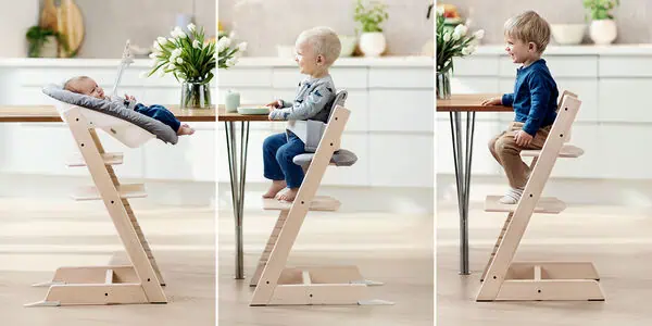 Stokke Tripp Trapp – krzesło do karmienia z drewna bukowego lub dębu - obrazek 32