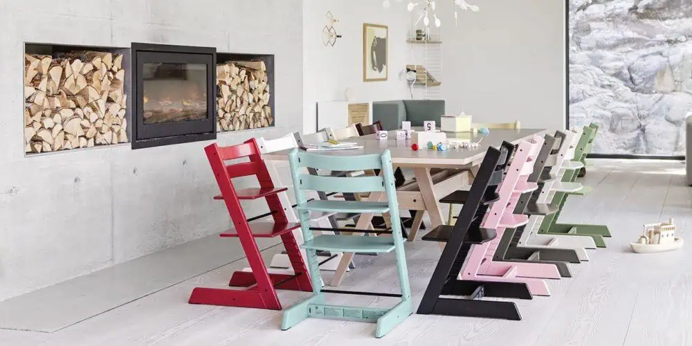 Stokke Tripp Trapp – krzesło do karmienia z drewna bukowego lub dębu - obrazek 39