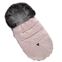 Śpiworek Junama Igloo Różowy Srebrne Logo