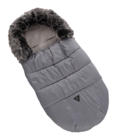 Śpiworek Junama Igloo Szary Srebrne Logo