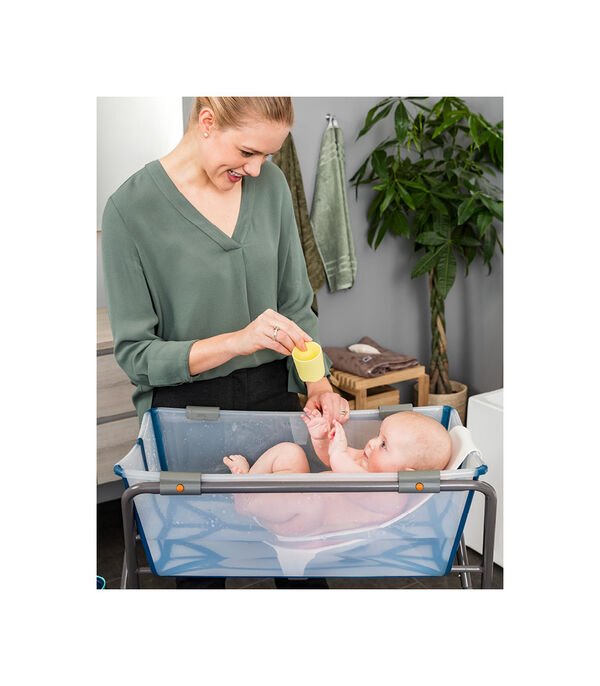 Zestaw Stokke Flexi Bath – składana wanienka, wkładka dla noworodków i stojak - obrazek 21