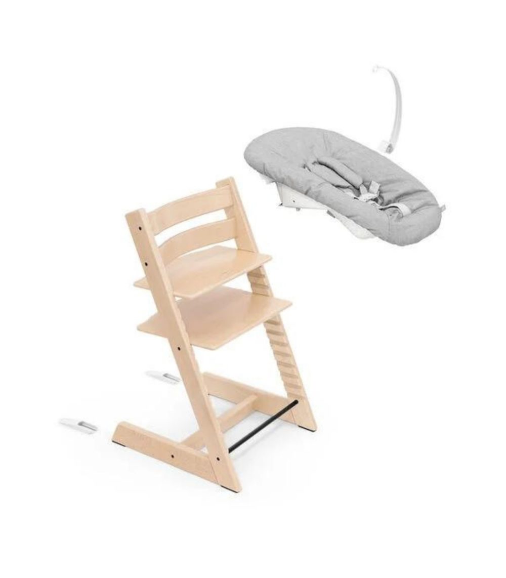 【良品】STOKKE TRIPP TRAPP シリアル5 S/N5〜 Stokke Tripp Trapp 2w1 – krzesło z drewna bukowego lub dębu