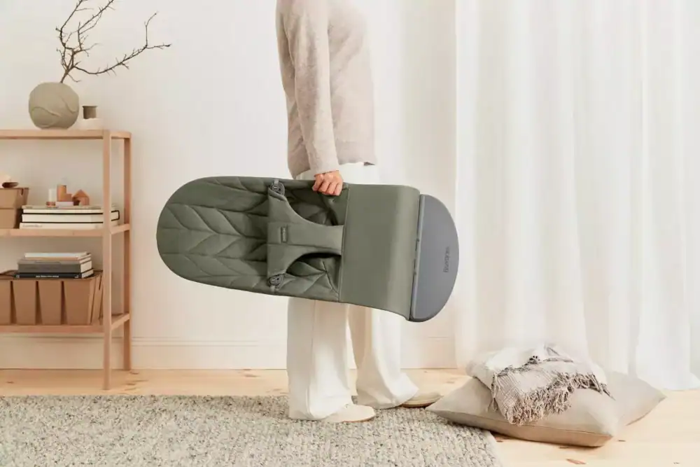 BabyBjorn – leżaczek Bliss Woven Petal Quilt - obrazek 25