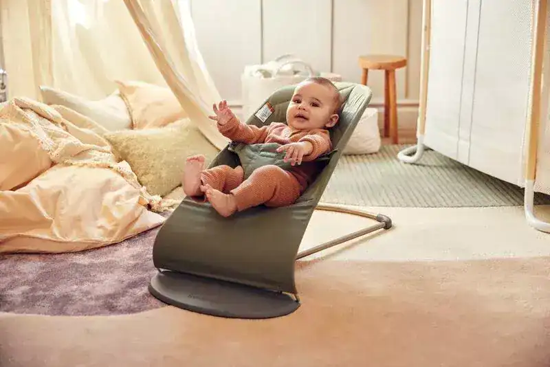 BabyBjorn – leżaczek Bliss Woven Petal Quilt - obrazek 26