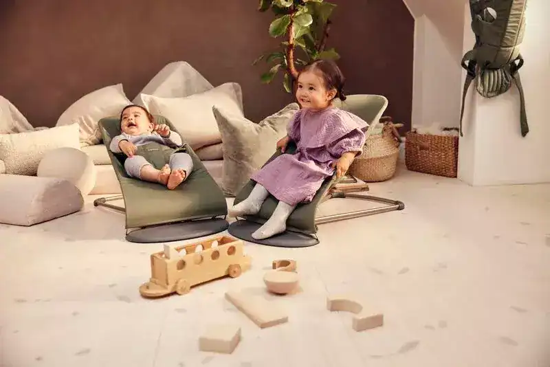 BabyBjorn – leżaczek Bliss Woven Petal Quilt - obrazek 28