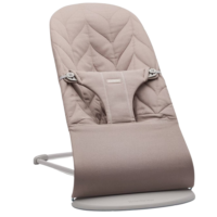 Babybjorn Bliss Woven Petal Quilt Light Grey Frame Sand Grey - Piaskowy Szary