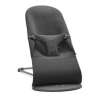 Babybjorn Bouncer Bliss 3D Jersey Dark Grey Frame Charcoal Grey - Szaroczarny