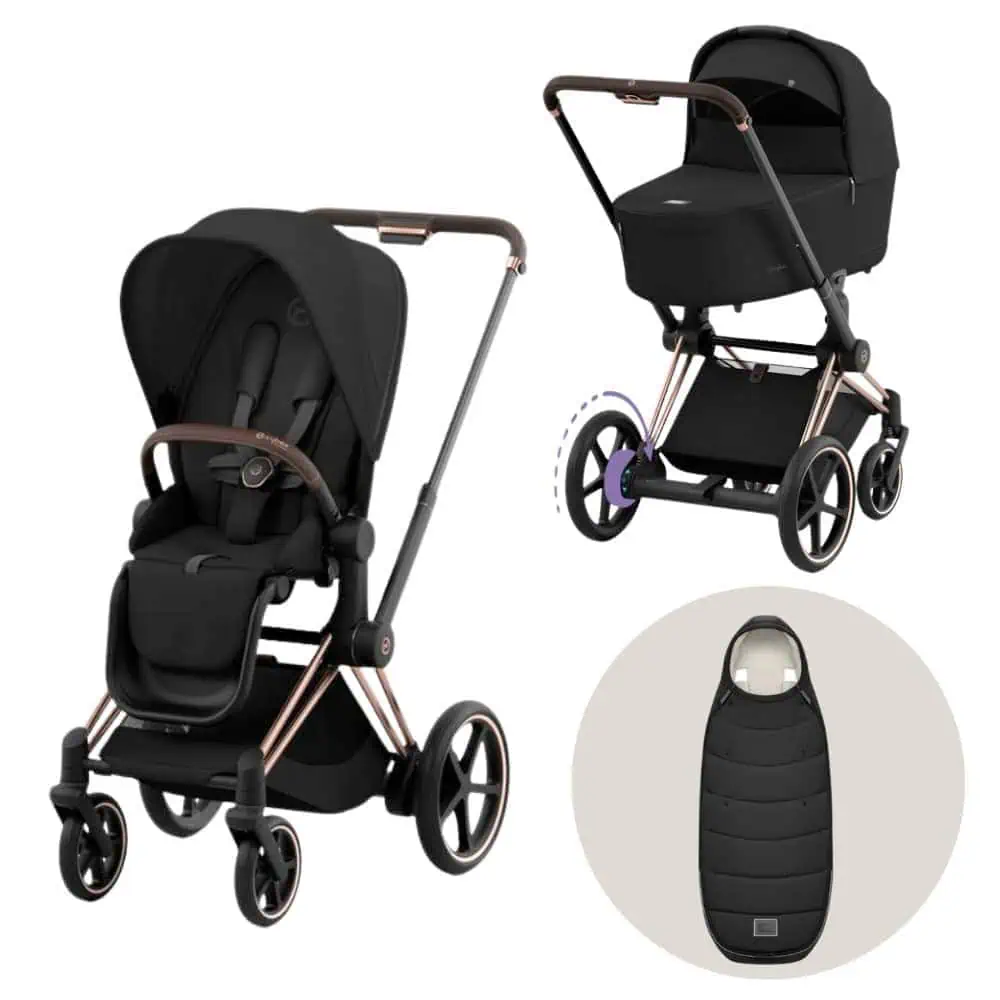 Cybex e-Priam 2w1 (2025) – wózek wielofunkcyjny