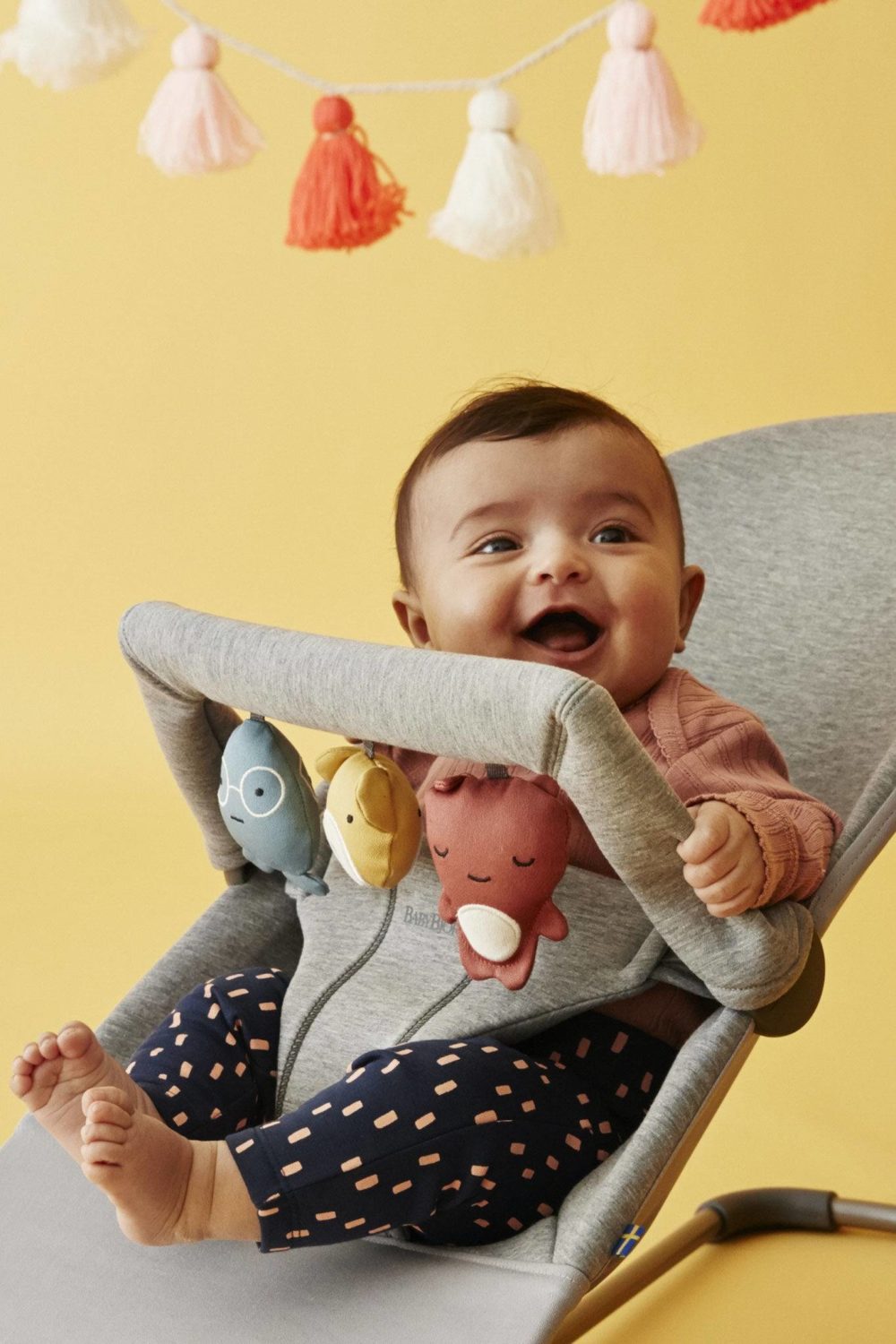 BabyBjorn – zabawka Soft Friends do leżaczka Bliss i Balance Soft - obrazek 7