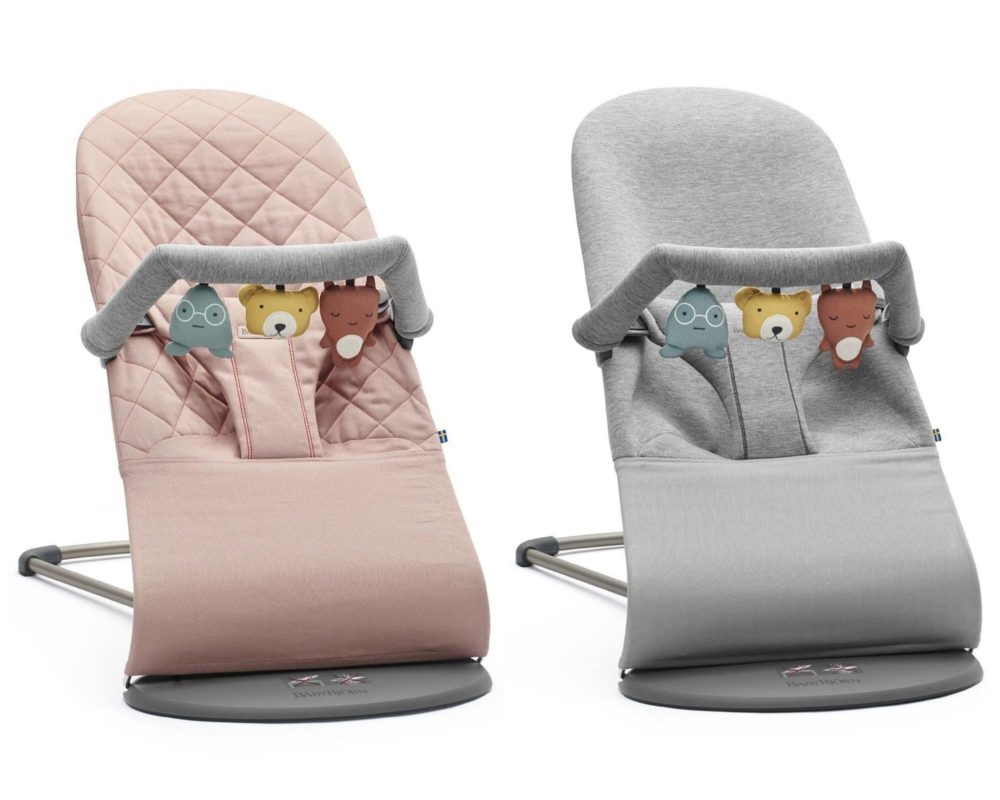 Leżaczki BabyBjorn i zabawka Soft Friends