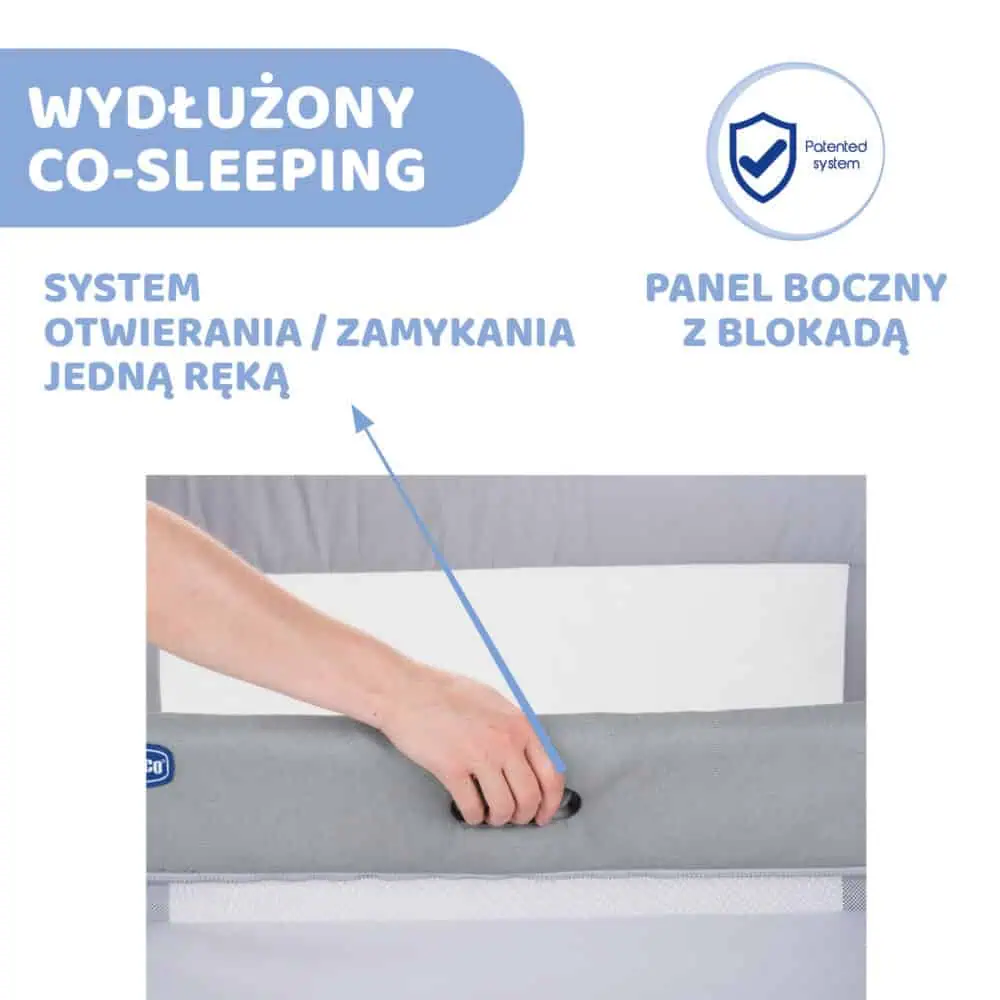 Chicco Next2Me Forever – łóżeczko dziecięce 3w1 z funkcją dostawki - obrazek 14