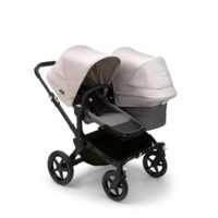 Bugaboo Donkey 5 Duo Black Misty White Grey Melange