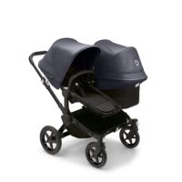 Bugaboo Donkey 5 Duo Black Stormy Blue Midnight Black